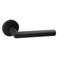 HDD PRO 6.011.093 deurkruk I Shape 19MM - Mat zwart - Zonder rozet