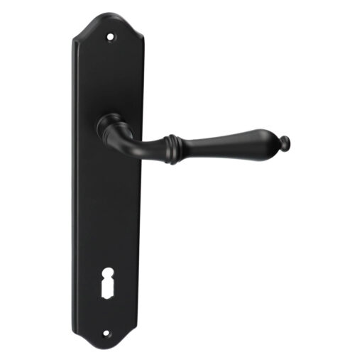 HDD PRO 6.521.090 deurkruk op plaat Lisa - Mat zwart