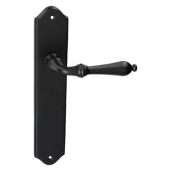 HDD PRO 6.521.093 deurkruk op plaat Lisa blind - Mat zwart