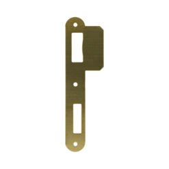 Litto PA052 sluitplaat voor houten deuren - Voor Litto 53 reeks - Messing