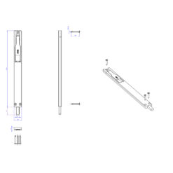Fapim 3722B - Technische tekening