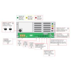 Maasland netvoeding PS2450NL 24V 5A - Schema