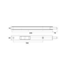 Dulimex 0602.947.2220 - Technische tekening