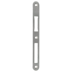 BKS B-90000-05-0-8 Sluitplaat | Inox | Keerbaar | F24 | Afgerond