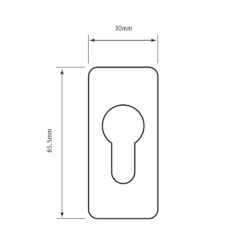 Slotenonline Kleefrozet - Type 2 - Technische tekening