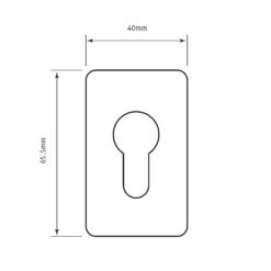 Slotenonline Kleefrozet - Type 3 - Technische tekening