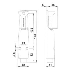DENI 3834 - Technische tekening