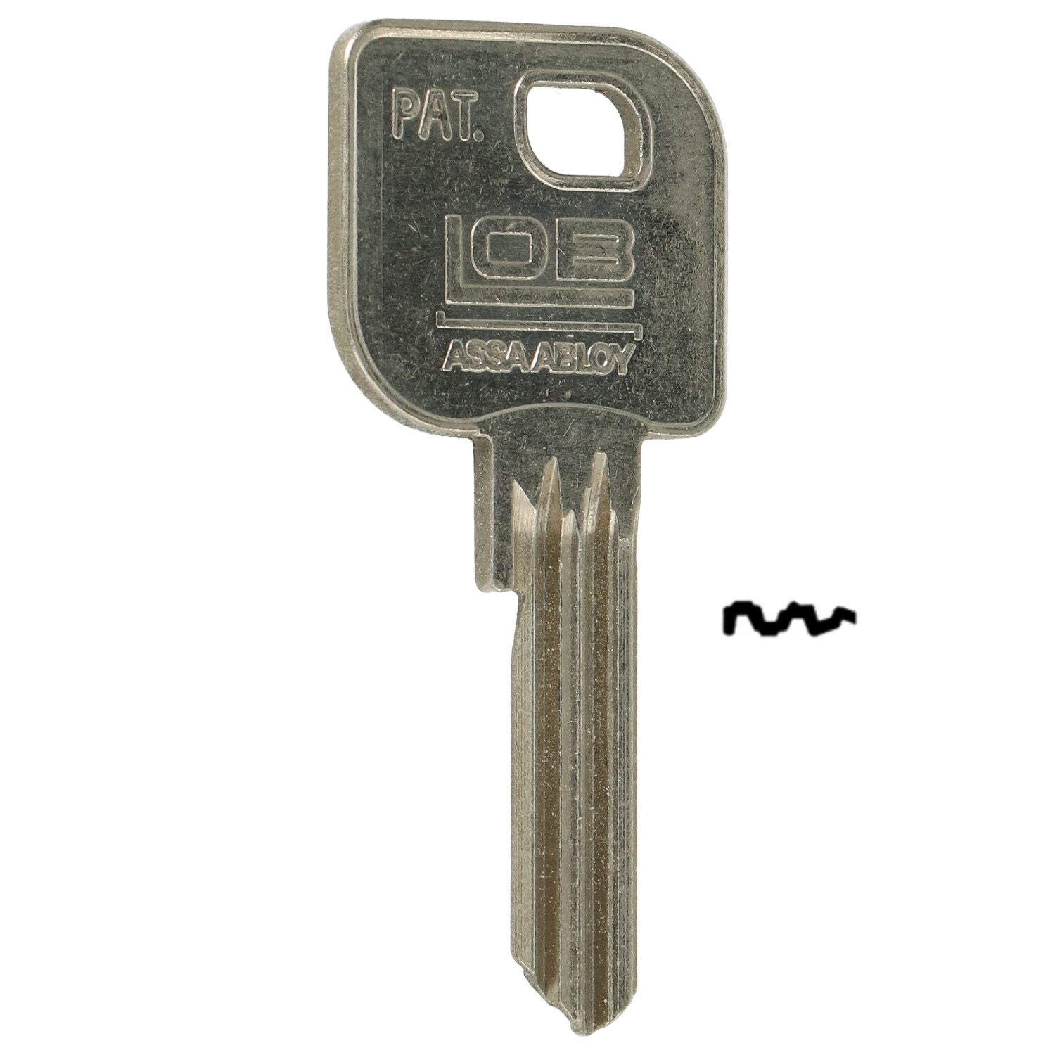 Lob blanco sleutel LOB5_1