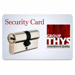 Thys sleutel op code - Codekaart