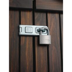 Abus Titalium hangslot in gebruik