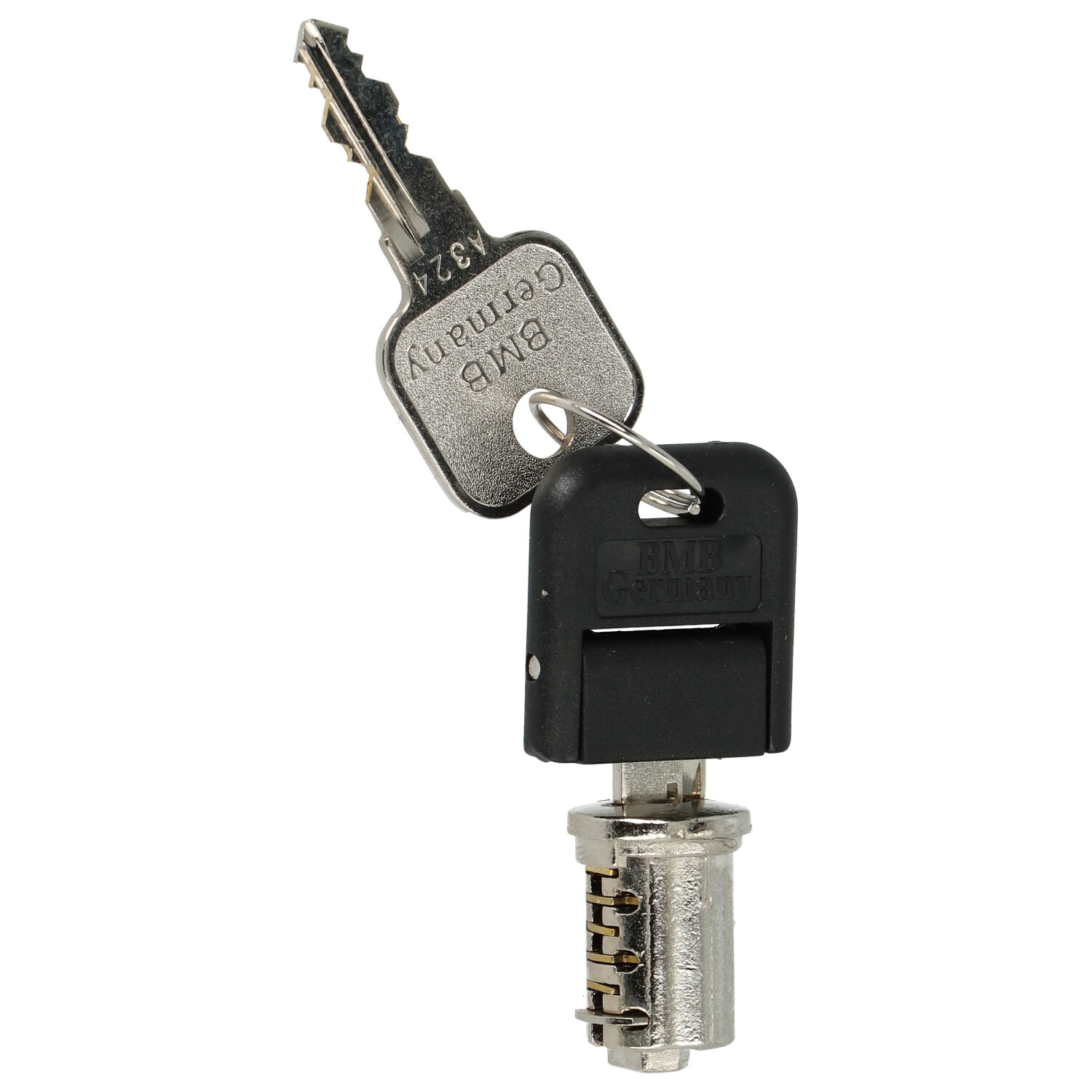BMB wisselkern Modul 1000 verschillend sluitend met klapsleutel en sleutel