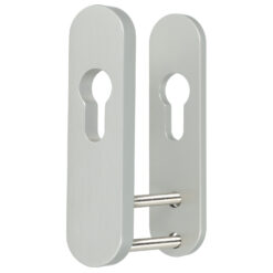 Dieckmann rozet onder slot 8905 aluminium F1